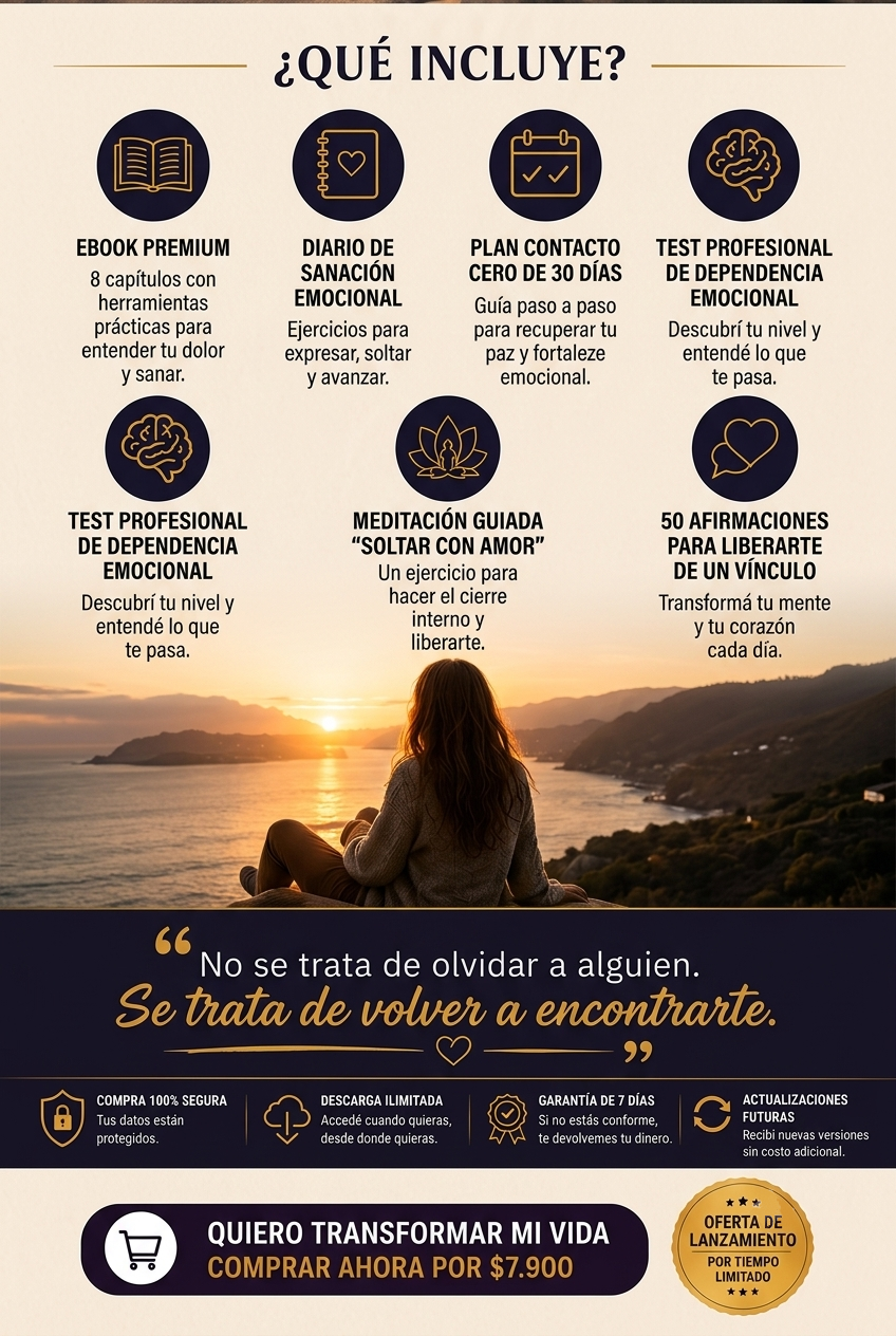 SUELTA DE UNA VEZ – Programa de Transformación Emocional-